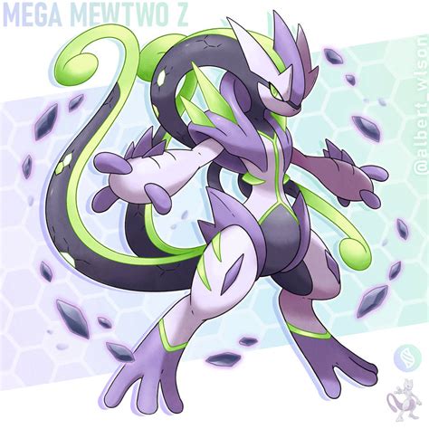 mega mewtwo z|Mega Mewtwo Z by albrt.